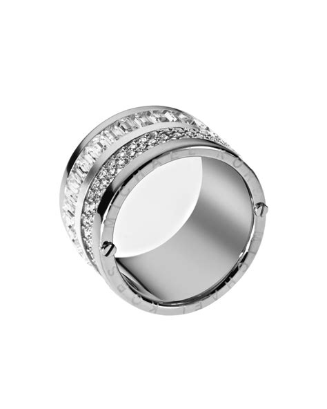 michael kors barrel ring silver|Michael Kors Rings .